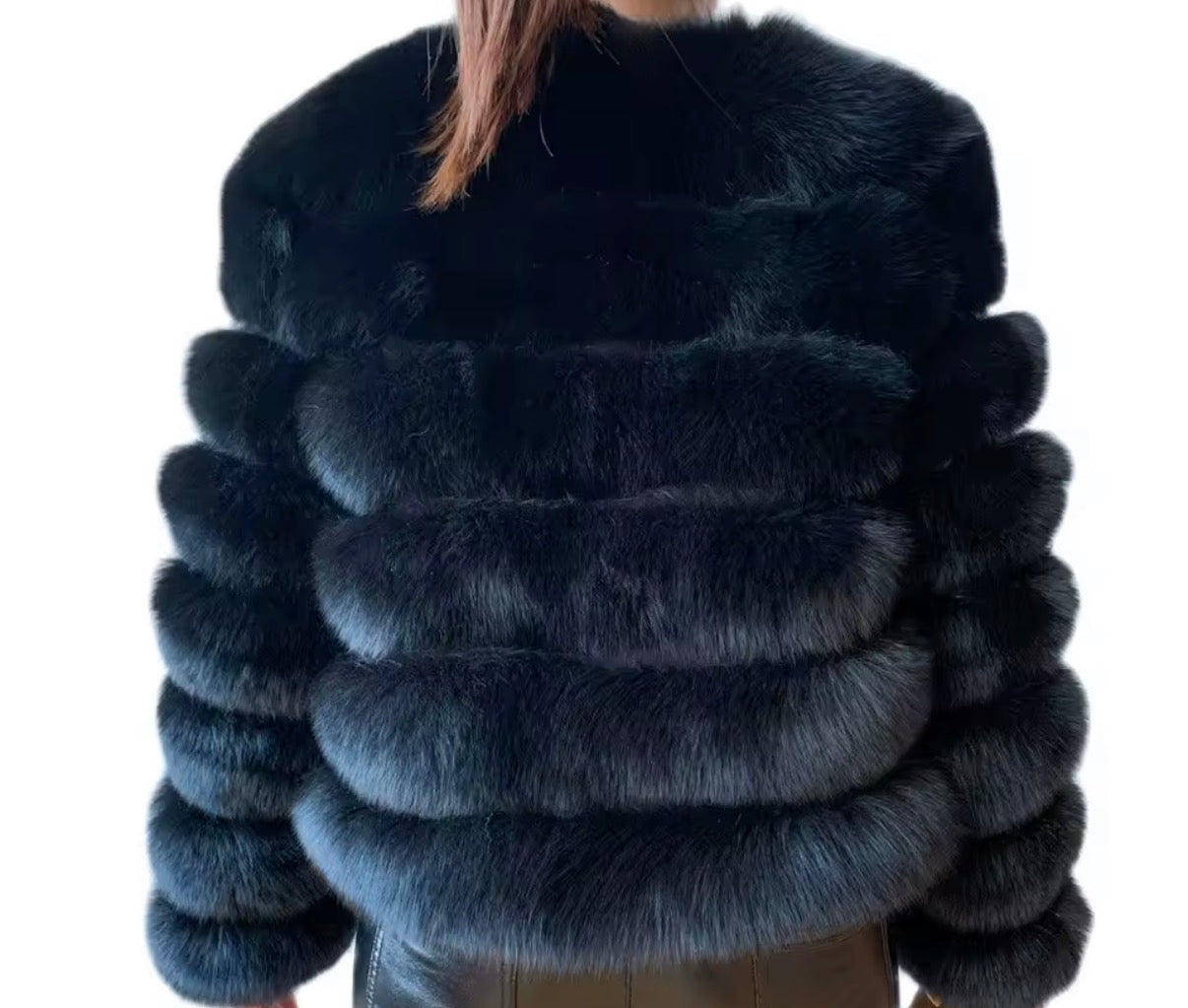 Classic Fox Fur - Black